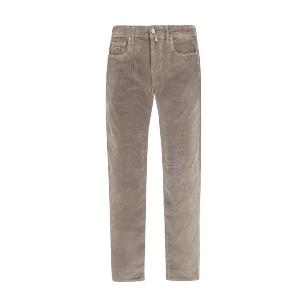 Jacob Cohen Brown Cotton Casual Men's Pants